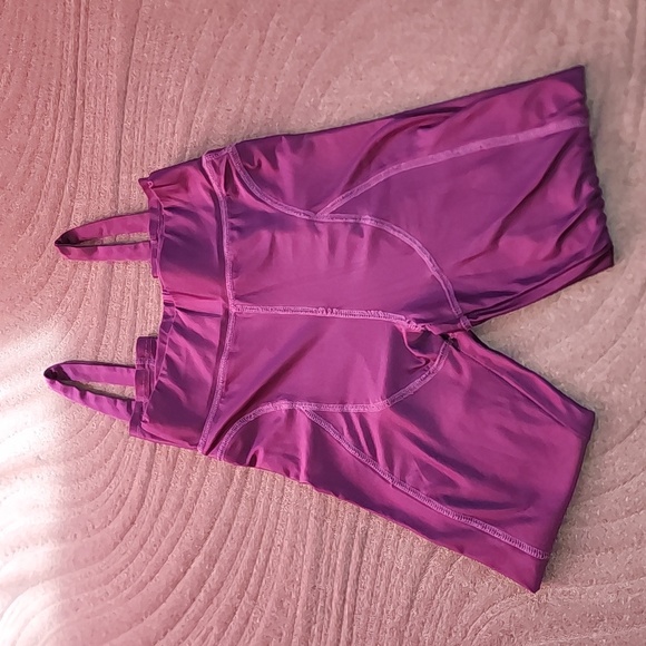 Purple Silky Legging - Picture 2 of 3